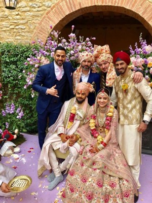 Virat Kohli And Anushka Sharma Wedding