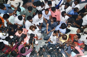 Vishal files nomination for RK Nagar by- elections