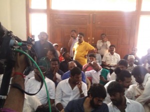 Vishal files nomination for RK Nagar by- elections