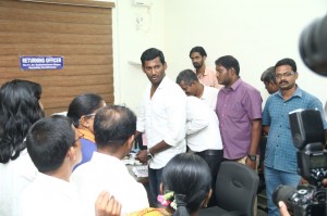 Vishal files nomination for RK Nagar by- elections