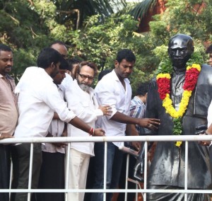 Vishal files nomination for RK Nagar by-poll elections
