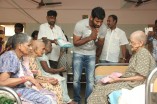 Vishal visits an old age home for Mother's Day