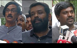 Manobala | Director Vasanth | Singer Velmurugan Pay Respect To Na. Muthukumar