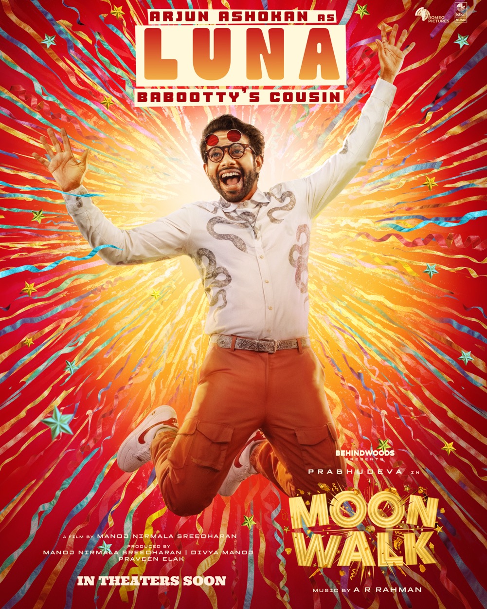 Arjun Ashokan as Luna in Moonwalk