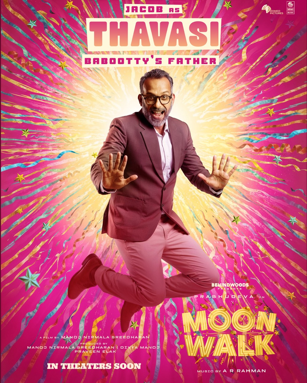 Dr. Santhosh Jacob as Thavasi in Moonwalk