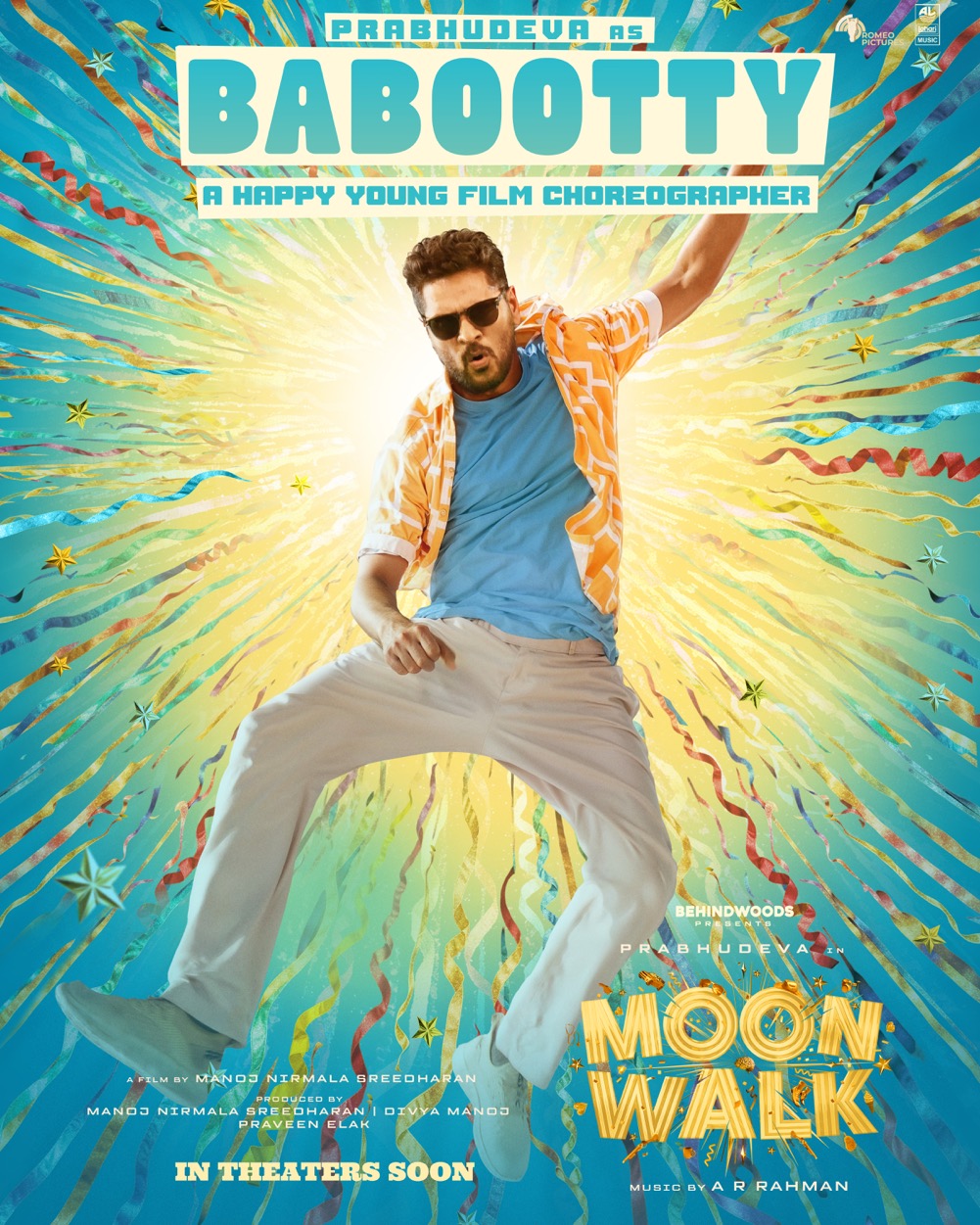 Prabhu Deva as Babootty in Moonwalk Tamil Movie