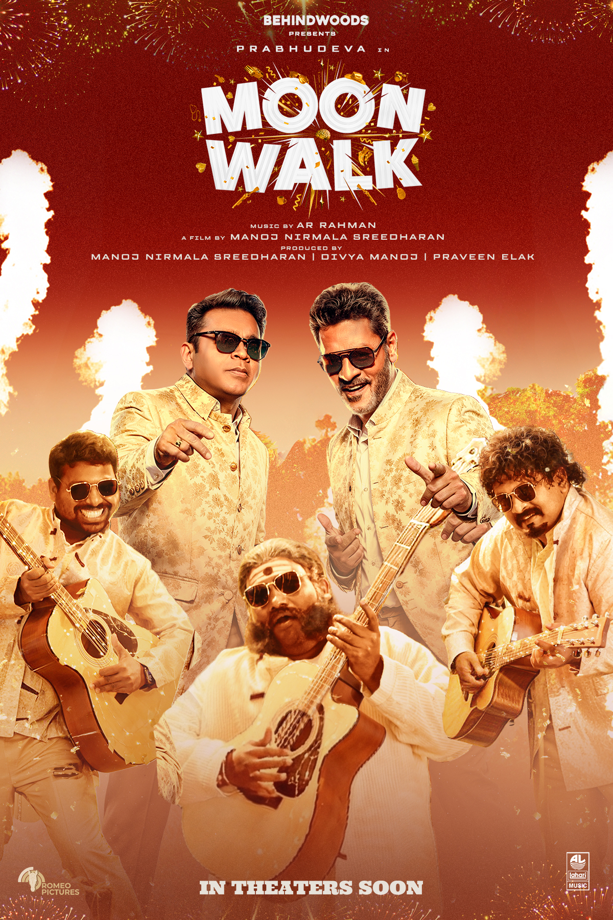 Official poster of Moonwalk (2026) Tamil Movie