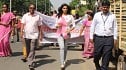 Actress Sunaina takes part in the Pink Walk to spread awareness about breast cancer