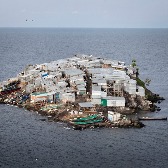 A Tiny, Overcrowded Island in the Ocean