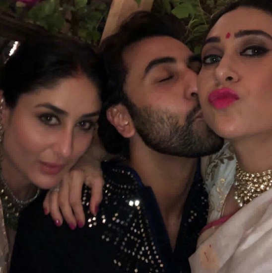 Ranbir Kapoor, Kareena Kapoor & Karisma Kapoor