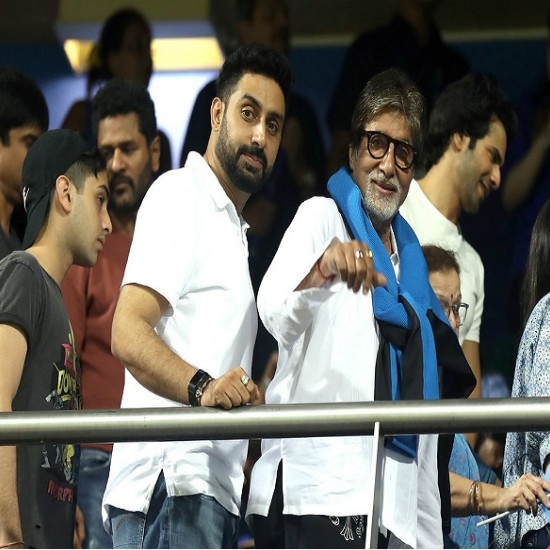 Amitabh Bachchan & Abhishek Bachchan