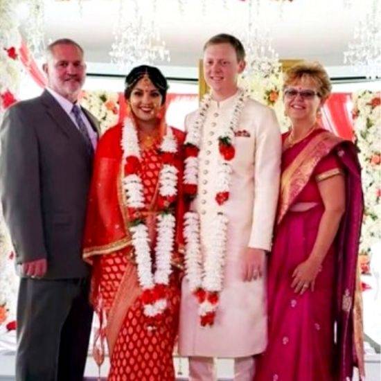 Actress Richa Gangopadhyay & Joe Langella