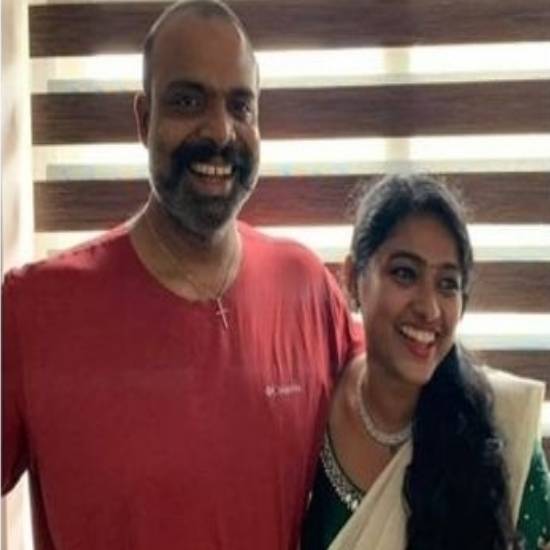 Chemban Vinod and Mariam Thomas