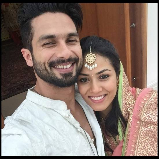 Shahid Kapoor and Mira