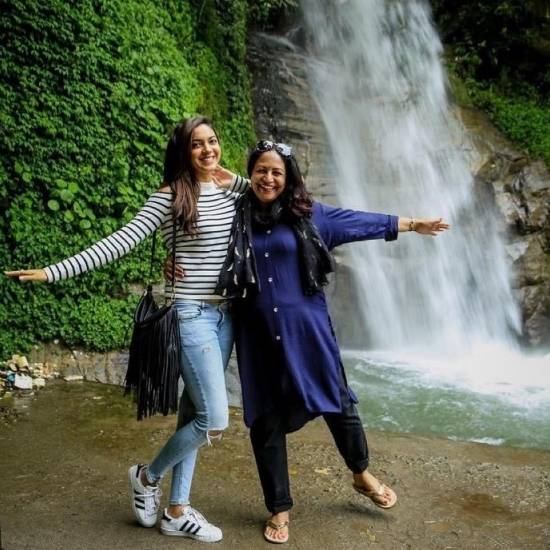 Ritu Varma With Her Mom