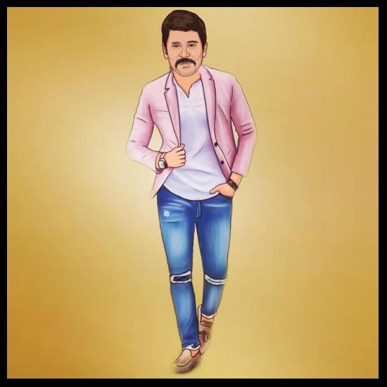 STYLISH CHIYAAN VIKRAM IN TOON APP