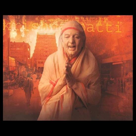 Kamal Haasan as Krishnaveni Paatti