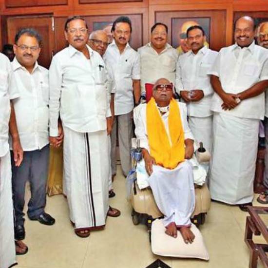 While being the Chief Minister of Tamil Nadu