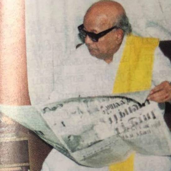 Early Morning - Reading Newspaper