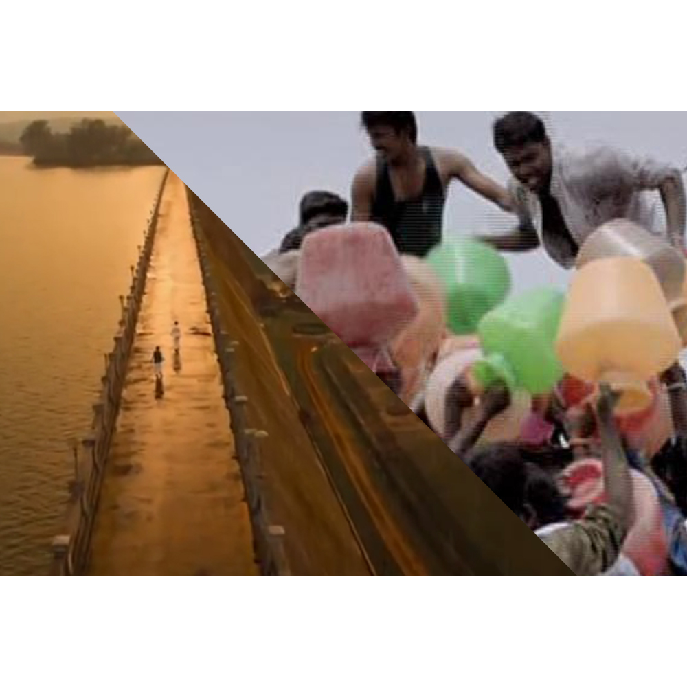 The first perceivable similarity is that both the movies are based on water problems...