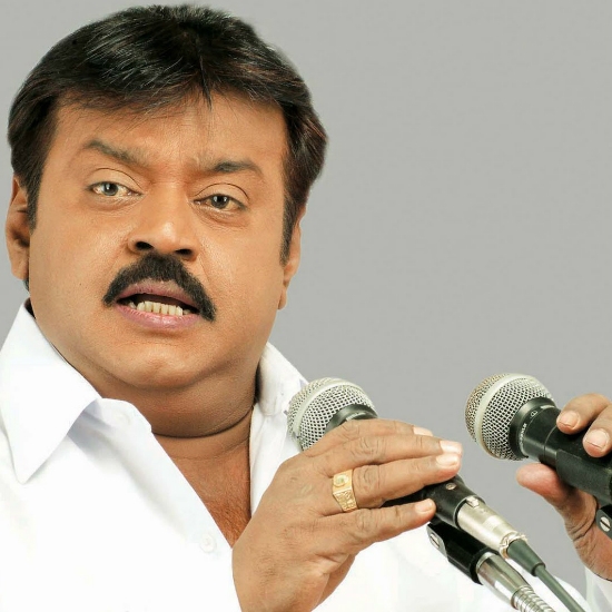 Vijayakanth- Not to emcee