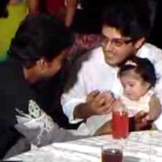 Ajith and Vijay attend a birthday event hosted by Arun Pandian