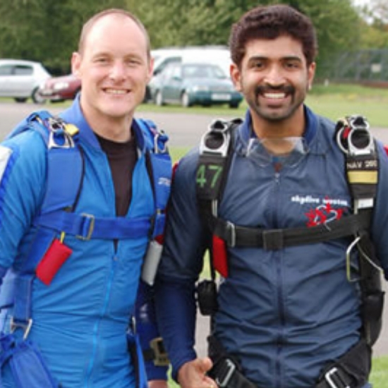 Arun Vijay - Skydiving