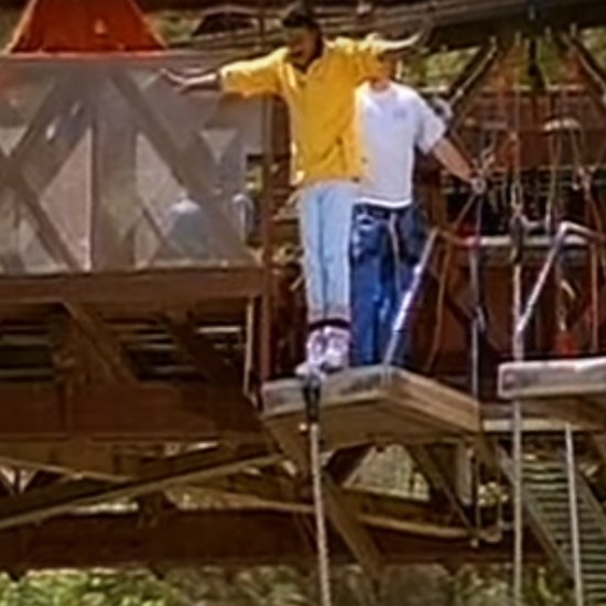 Chiranjeevi - Bungee Jumping