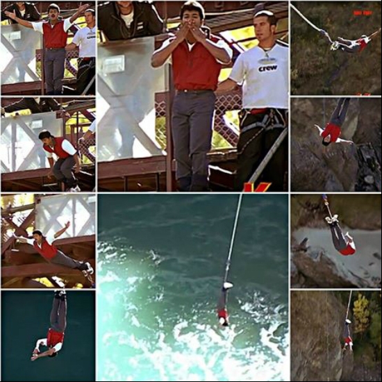 Ilayathalapathy Vijay - Bungee Jumping