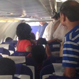 Salman Khan landing in Delhi