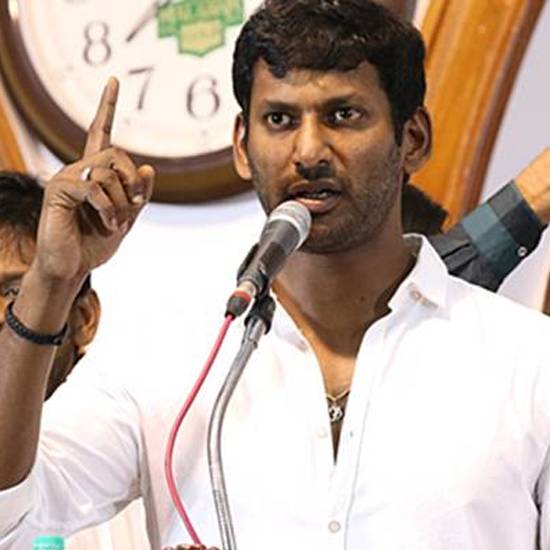 Vishal's successful strike - 1 month no films