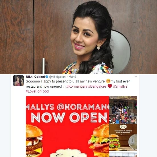 Nikki Galrani - Smallys Restaurant