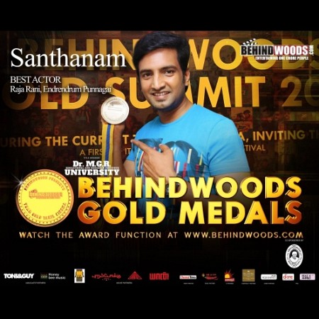 ''Awards make us work harder'' - Santhanam
