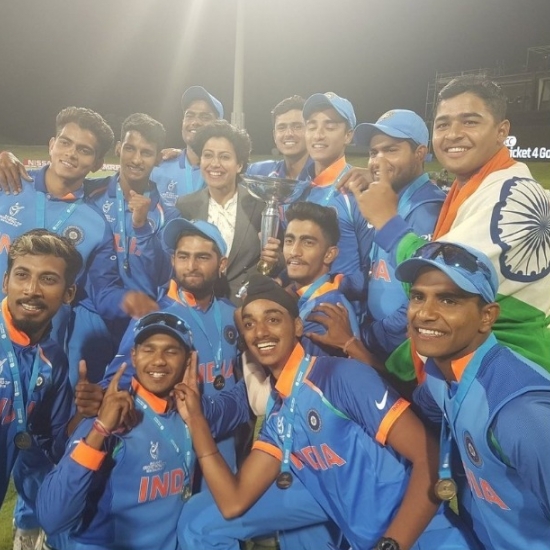 India lifted U-19 World Cup