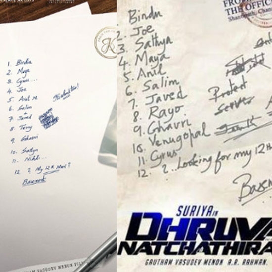 Official : GVM revives Dhruva Natchathiram