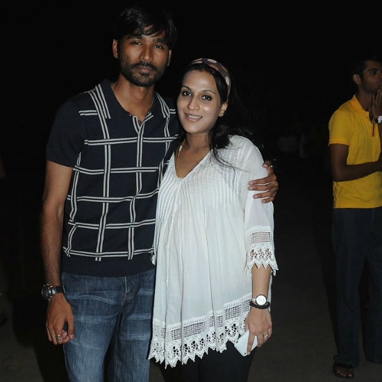 Dhanush and Aishwarya R. Dhanush