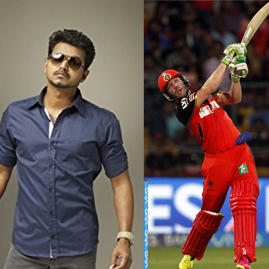 Vijay - AB De Villiers