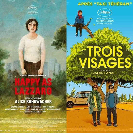 HAPPY AS LAZZARO and TROIS VISAGES - Best screen writer 