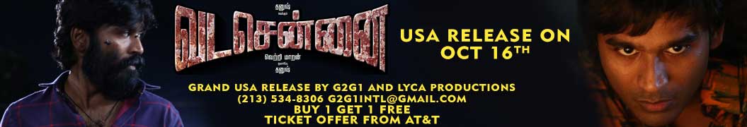 Vadachennai USA All Banner