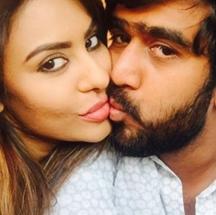 Sri Reddy releases a private picture of her with Abhiram Daggubati