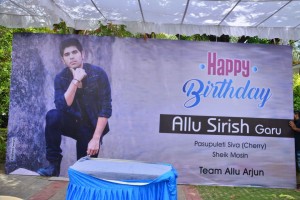 Allu Sirish Birthday Celebrations