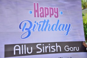 Allu Sirish Birthday Celebrations