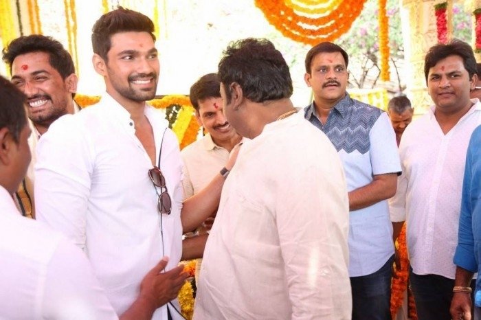Bellamkonda Sai Srinivas - Vamsadhara Creations New Movie Launch