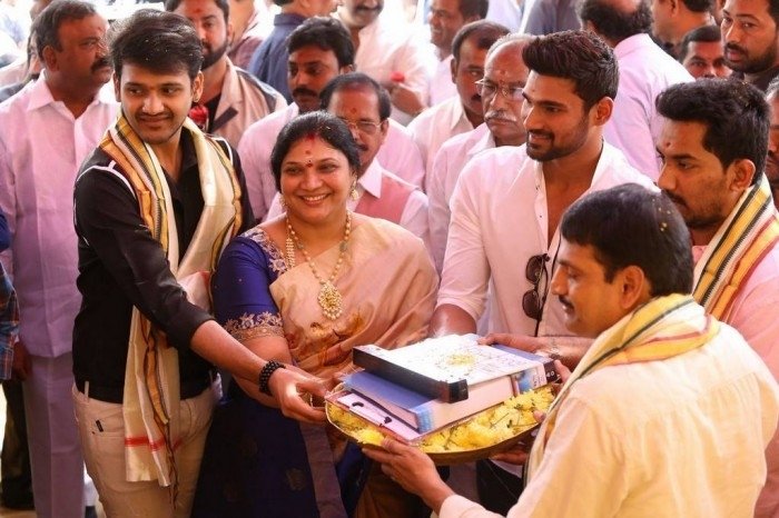 Bellamkonda Sai Srinivas - Vamsadhara Creations New Movie Launch
