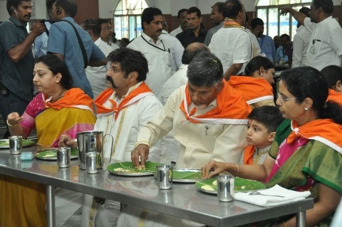 Chandrababu Naidu Grandson Devansh Birthday In Tirumala