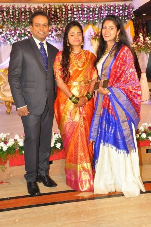 Comedian Harish Koyalagundla Wedding Reception