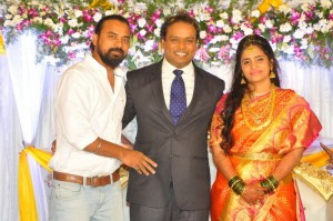 Comedian Harish Koyalagundla Wedding Reception