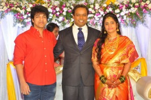 Comedian Harish Koyalagundla Wedding Reception