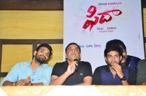 Fidaa Press Meet