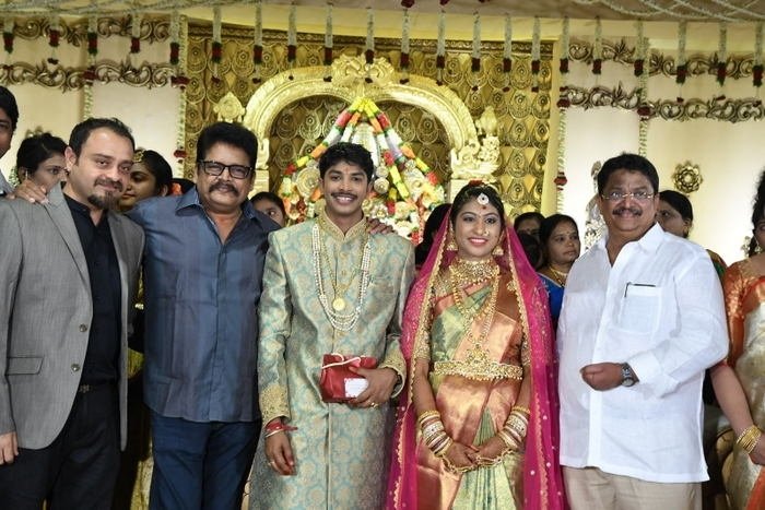 Film Producer C Kalyan Son Wedding Reception